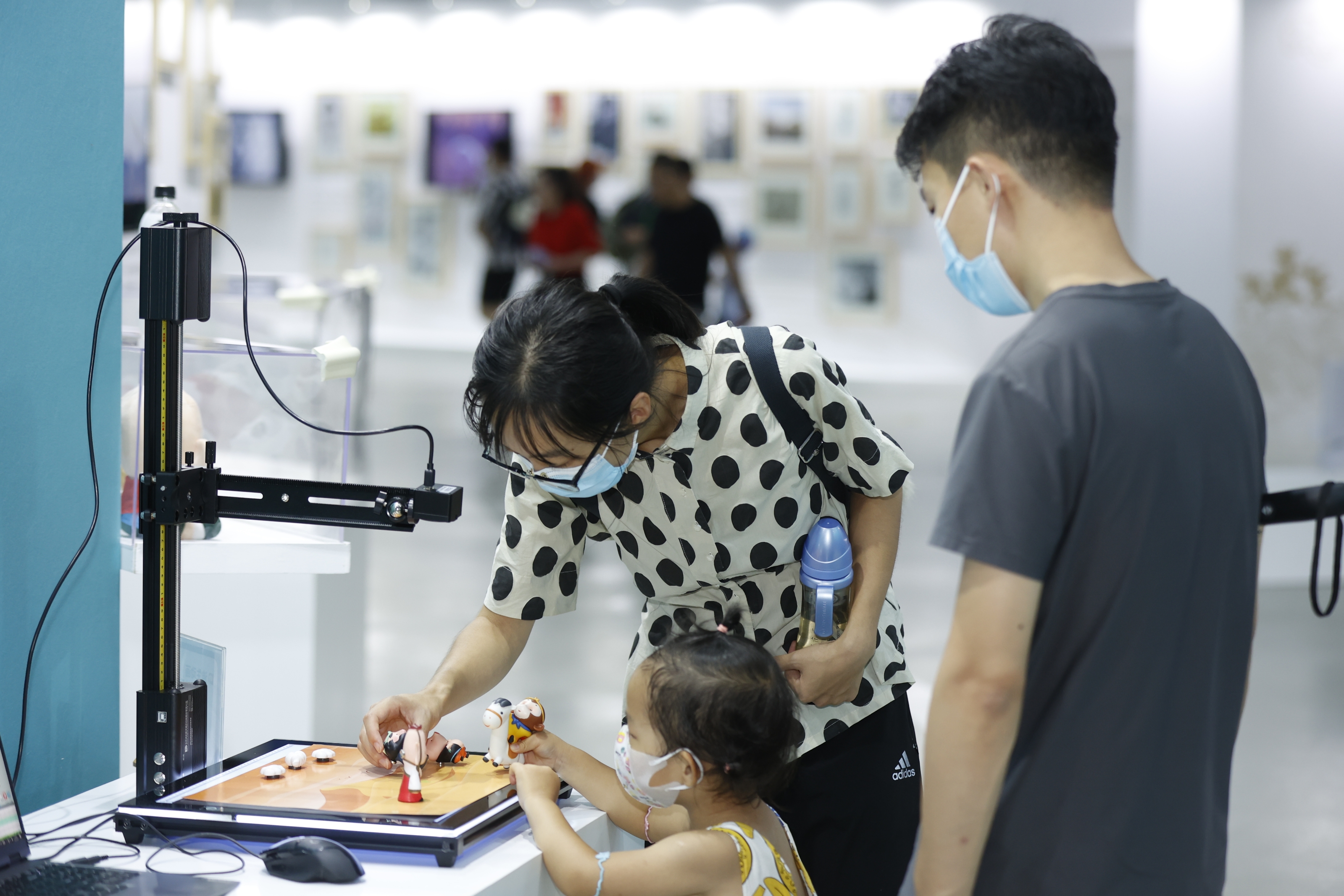 中國動畫百年展現場定格動畫製作體驗
