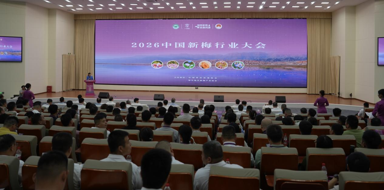 2026中國新梅行業大會現場