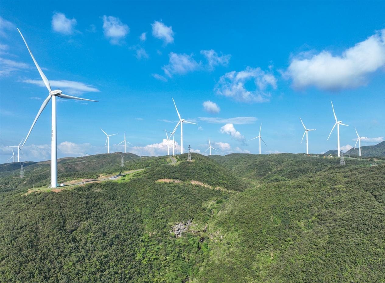 江華風力發電場（蔣克青 楊丁香/攝）