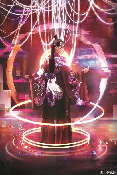 圖為虛擬人&ldquo;柳夜熙&rdquo; 圖片來源：柳夜熙官微