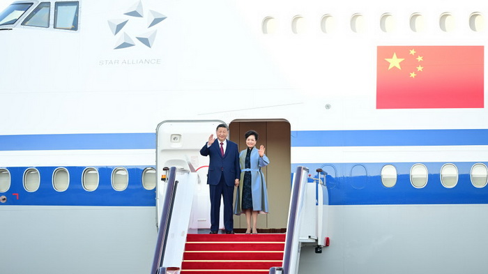 圖集｜習近平抵達澳門 