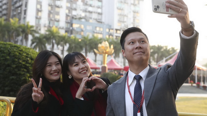澳門隆重舉行升旗儀式慶祝回歸祖國25周年 