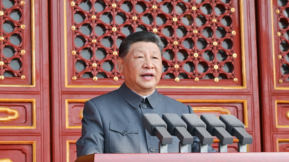 習近平在紀念中國人民抗日戰爭暨世界反法西斯戰爭勝利80周年大會上發表重要講話